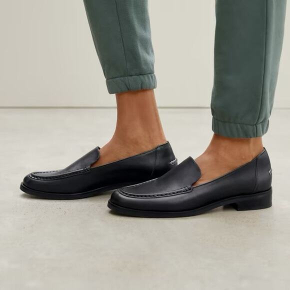 EVERLANE The Modern Loafer in Black Napa Leather Flat Slip On Size 6 NEW - Picture 5 of 9